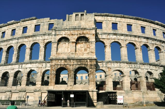 Zdjęcia: Pula, Istria, Amfiteatr rzymski w Puli, CHORWACJA Zdjęcia: Pula, Istria, Amfiteatr rzymski w Puli, CHORWACJA