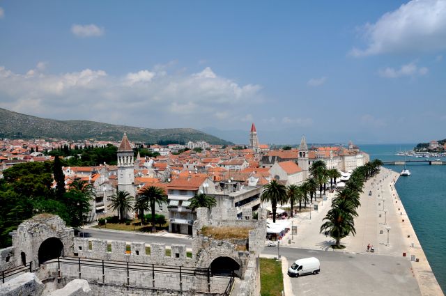 Zdjęcia: Trogir, Środkowa Dalmacja, Widok na Starówkę Trogiru, CHORWACJA Zdjęcia: Trogir, Środkowa Dalmacja, Widok na Starówkę Trogiru, CHORWACJA