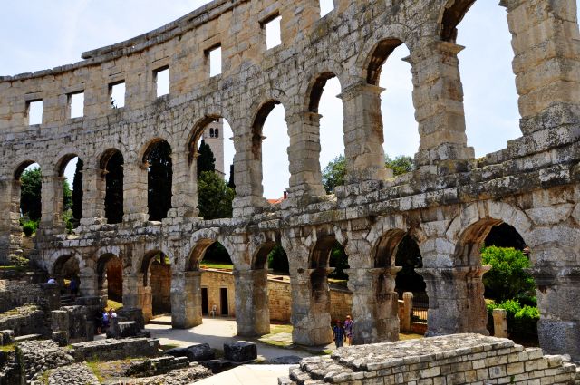 Zdjęcia: Pula, Płw. Istria, Amfiteatr w Puli, CHORWACJA Zdjęcia: Pula, Płw. Istria, Amfiteatr w Puli, CHORWACJA