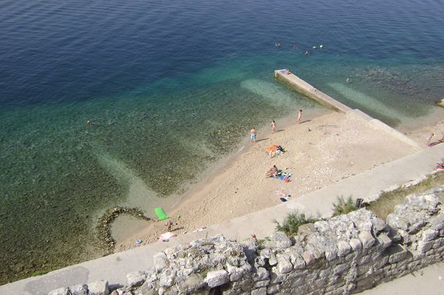 Zdjęcia: Adriatyk, Plaża z góry, CHORWACJA Zdjęcia: Adriatyk, Plaża z góry, CHORWACJA