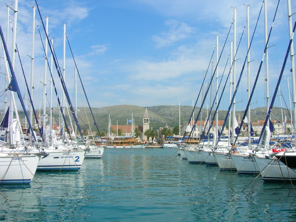 Zdjęcia: Trogir, Dalmacja, Port, CHORWACJA Zdjęcia: Trogir, Dalmacja, Port, CHORWACJA