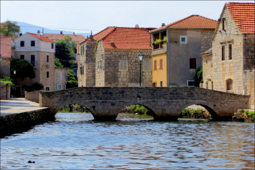 Zdjęcia: Vrboska, Hvar, kamienny mostek..., CHORWACJA Zdjęcia: Vrboska, Hvar, kamienny mostek..., CHORWACJA