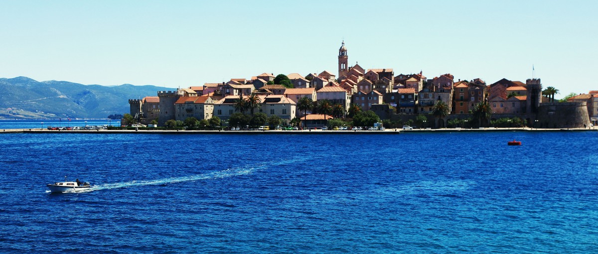 Zdjęcia: Korčula, Południowa Dalmacja, Taksówka wodna, CHORWACJA Zdjęcia: Korčula, Południowa Dalmacja, Taksówka wodna, CHORWACJA