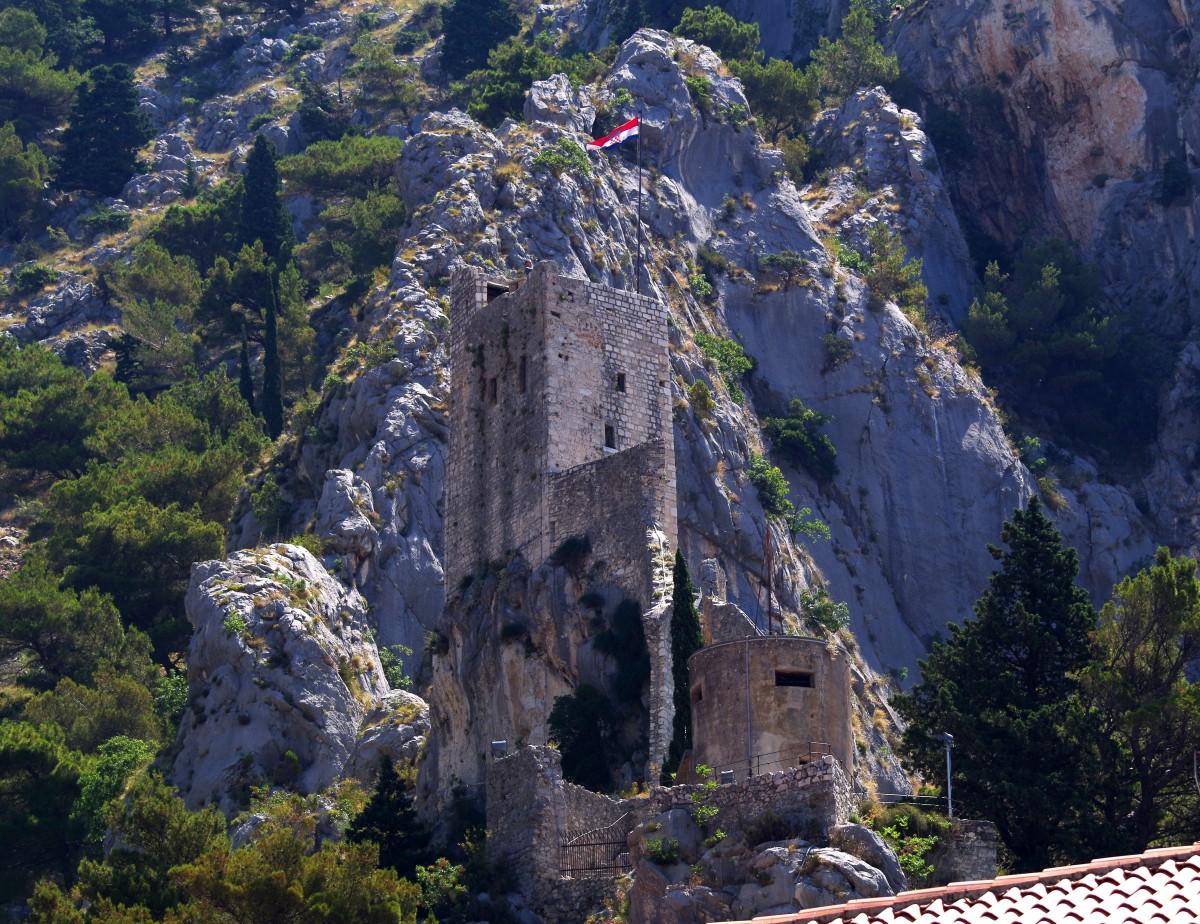 Zdjęcia: Omis, twierdza Mirabela, CHORWACJA Zdjęcia: Omis, twierdza Mirabela, CHORWACJA