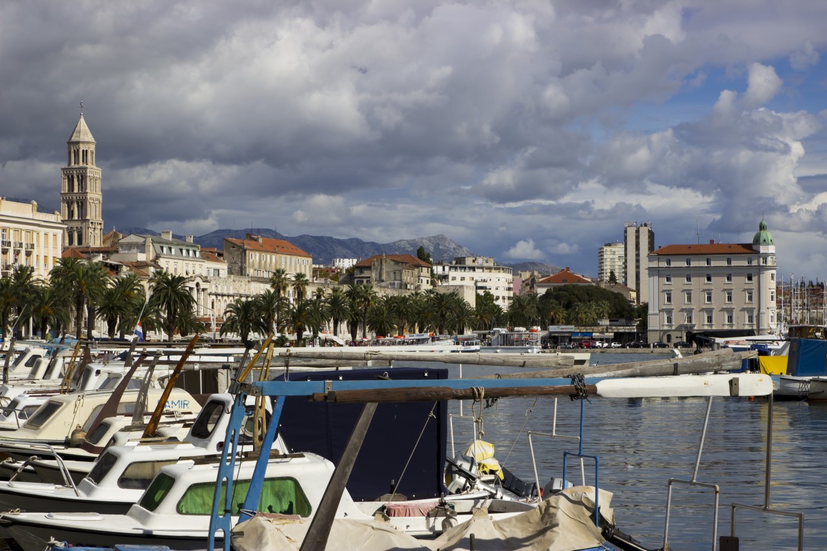 Zdjęcia: Split, bulwar w Splicie, CHORWACJA Zdjęcia: Split, bulwar w Splicie, CHORWACJA