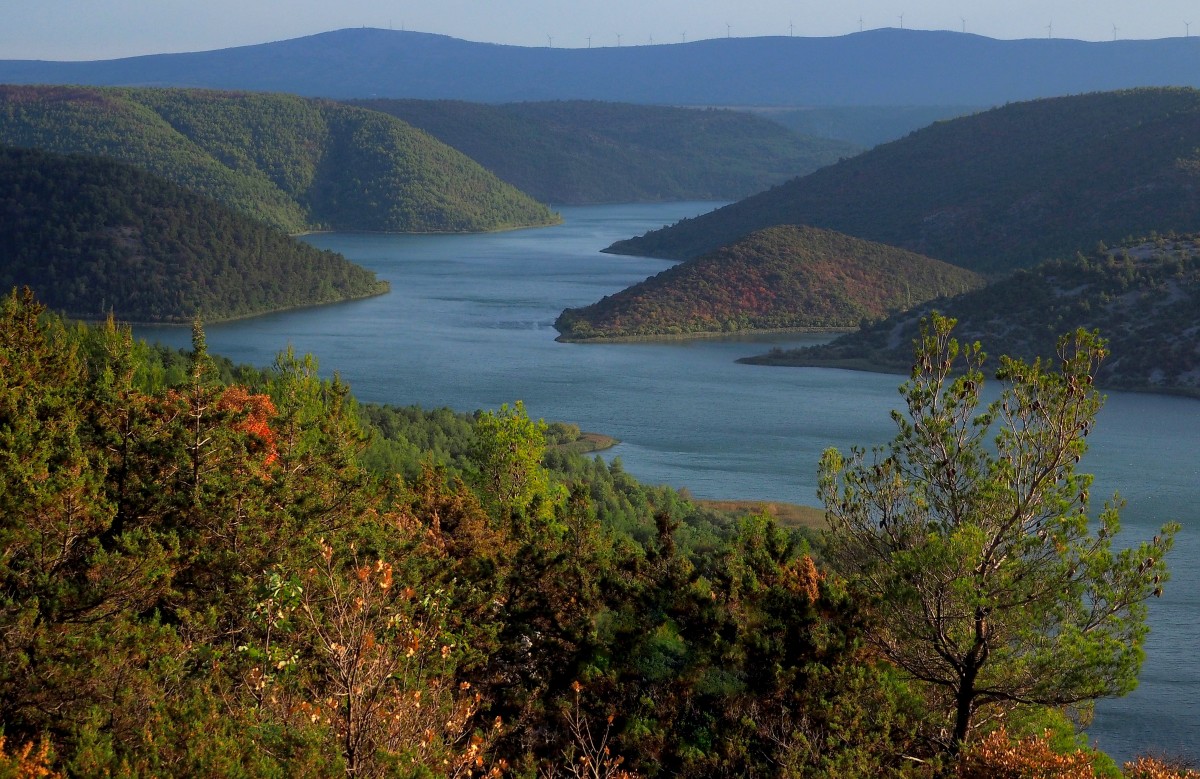 Zdjęcia: Park Narodowy Krka, Dalmacja, Visovačko jezero..., CHORWACJA Zdjęcia: Park Narodowy Krka, Dalmacja, Visovačko jezero..., CHORWACJA
