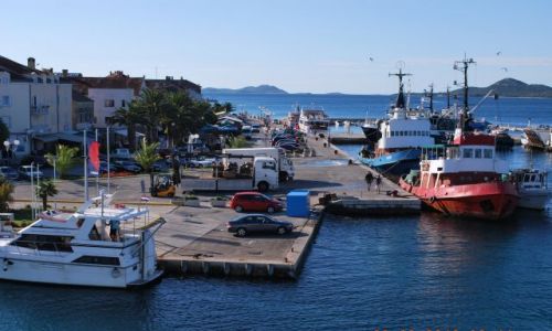 Zdjęcie CHORWACJA / - / Biograd na More / Dopływamy