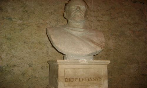 Zdjęcie CHORWACJA / - / Szplit Cesarz Dioklecjan / Chorwacja