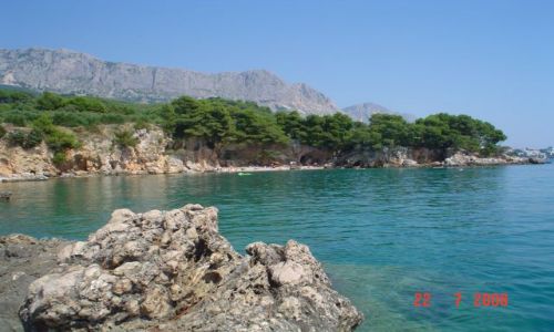 Zdjcie CHORWACJA / makarska / podgora / rajska plaa