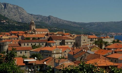 Zdjęcie CHORWACJA / Dalmacja / Grad Korcula / Miasto Marco Polo