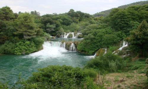Zdjecie CHORWACJA / Sibenik / Rzeka Krka / wodospady rzeki Krka
