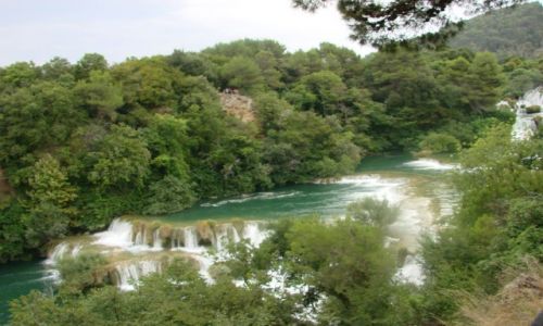Zdjcie CHORWACJA / Sibenik / Rzeka Krka / wodospady rzeki Krka