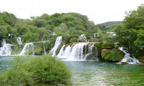 Zdjęcie CHORWACJA / Dalmacja / Krka / Wodospady w Krka