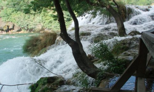 Zdjęcie CHORWACJA / Dalmacja / Narodowy Park KRKA / Wodospadzik