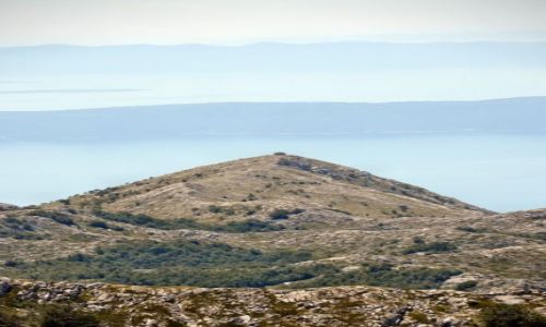 Zdjecie CHORWACJA / rodkowa Dalmacja / Sveti Jure / Vosac - widok ze szczytu Sveti Jure