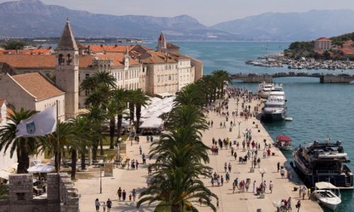 Zdjecie CHORWACJA / Dalmacja / Trogir / Panorama Trogiru