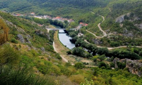 Zdjecie CHORWACJA / pnocna Dalmacja / Knin / z murw twierdzy...