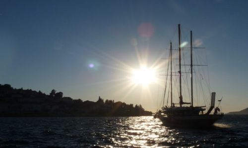 Zdjecie CHORWACJA / Dalmacja / Korcula / Port