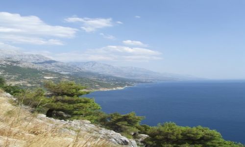 Zdjęcie CHORWACJA / Dalmacja / Okolice Makarskiej / bałkańskie wybrzeże