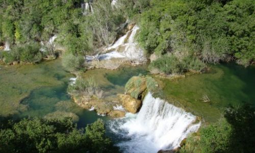 Zdjecie CHORWACJA / krka / Rzeka Krka / Wodospady