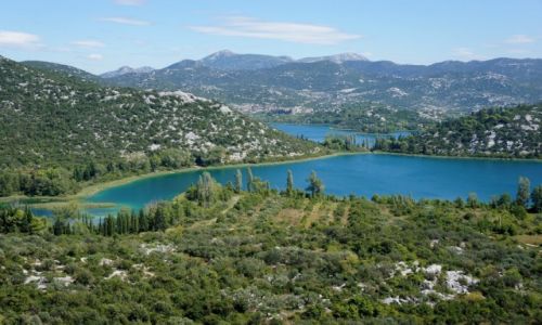 Zdjecie CHORWACJA / Dalmacja / Baina / Bainska Jezera