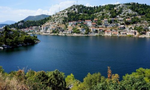 Zdjecie CHORWACJA / poudniowa Dalmacja / Ploe / panorama Ploe