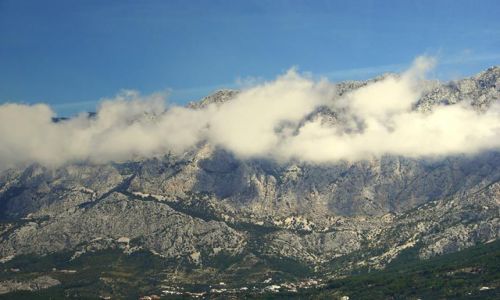 Zdjecie CHORWACJA / Poludniowa Dalmacja -Makarska / Biokowo -to pasmo górskie, położone w środkowej części wybrzeża dalmatyńskiego / ...