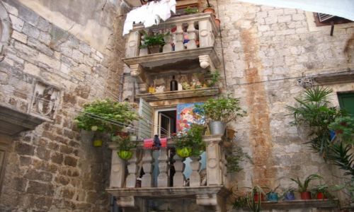 Zdjecie CHORWACJA / Dalmacja / Trogir / Balkoniki
