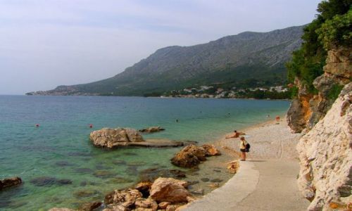 Zdjęcie CHORWACJA / Dalmacja / Makarska Riviera / brzeg #1