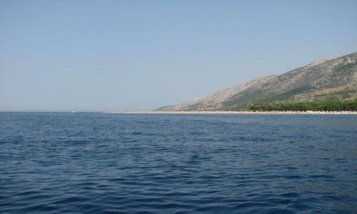 Zdjecie CHORWACJA / brak / Bol / Plaa Zlatni Rat