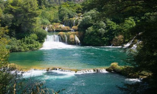 Zdjecie CHORWACJA / Dalmacja rodkowa / Park Narodowy Krka / Wodospady Krki