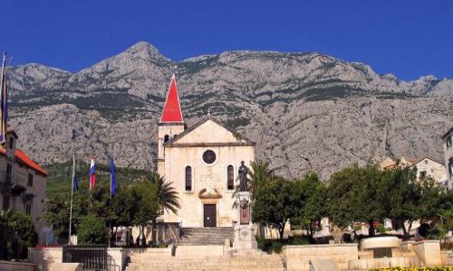 Zdjecie CHORWACJA / brak / Makarska / Panorama masywu Biokowo