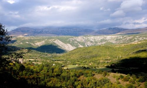 Zdjecie CHORWACJA / Dalmacja rodkowa / midzy Kninem, a miejscowoci Graac / niezapomniane widoki...