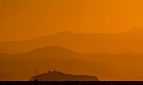 Zdjecie CHORWACJA / Dalmacja / Dubrovnik / Świt przed Dubrownikiem