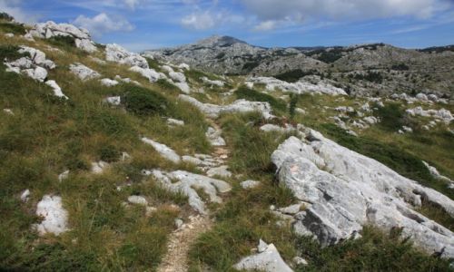 Zdjcie CHORWACJA / Makarska / Park Przyrodniczy Biokovo / Na gr w. Jerzego (Sveti Jure – 1762 m n.p.m.)