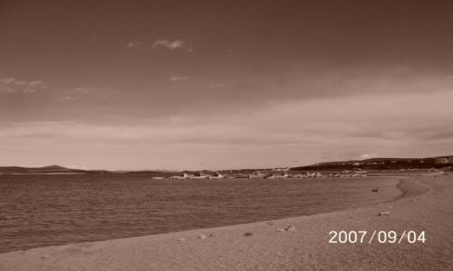 Zdjęcie CHORWACJA / Dalmacja / Biograd / Plaża o świcie