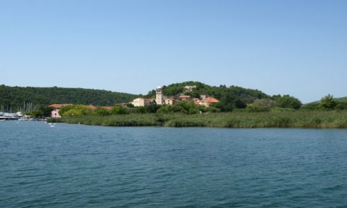 Zdjcie CHORWACJA / Dalmacja  / rzeka / Rzeka Krka