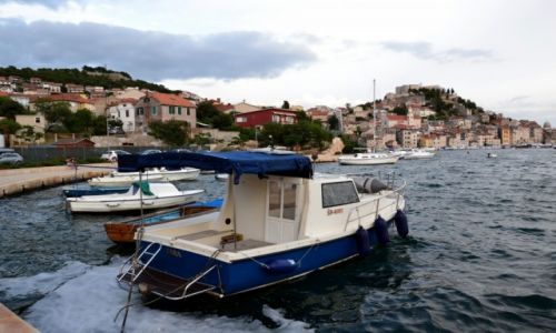 Zdjcie CHORWACJA / Poudniowa Dalmacja / Szybenik / Widok na Szybenik