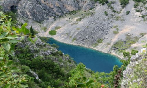 Zdjecie CHORWACJA / Dalmacja / Imotski - Modro Jezero / modro...
