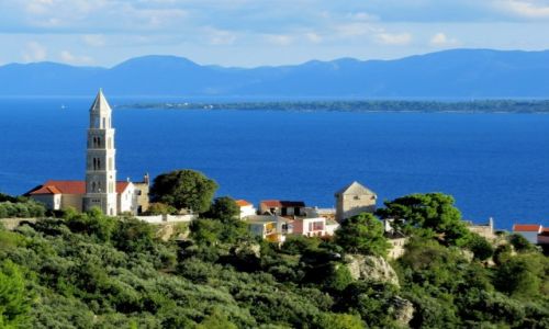 Zdjcie CHORWACJA / Riviera Makarska / Igrane / nad miasteczkiem Igrane...