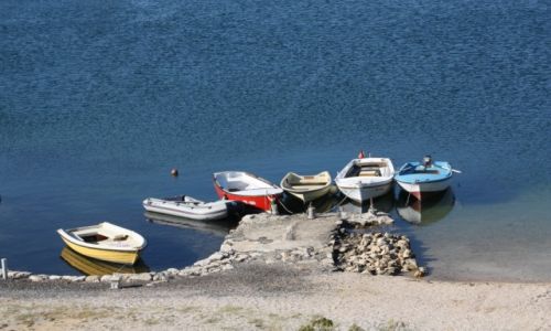 Zdjęcie CHORWACJA / Chorwacja Środkowa / Novigrad / Łodzie wędkarzy