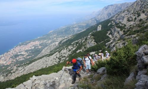 Zdjecie CHORWACJA / Masyw Biokovo / Park Przyrodniczy Biokovo / Na szlaku
