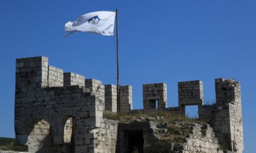 Zdjęcie CHORWACJA / Okręg Splicko-Dalmatyński / Twierdza Kamerlengo / Wieża