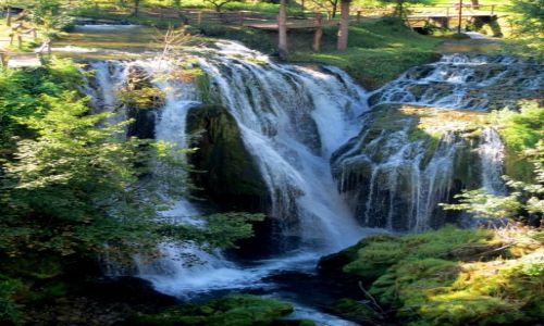 Zdjcie CHORWACJA / rodkowa Chorwacja / Rastoke / tczowe nie bywaj...