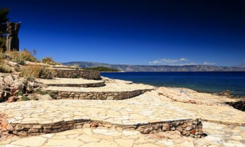 Zdjecie CHORWACJA / rodkowej Dalmacji -Hvar / Jelsa / Pomidzy Jels i Vrbosk 