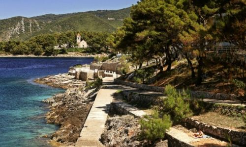 Zdjcie CHORWACJA / rodkowej Dalmacji -Hvar / Jelsa / Krlowa wysp Dalmacji. 