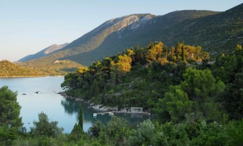 Zdjcie CHORWACJA / Peljeac / Trpanj, zatoka Blace / zaciszny Peljeac...