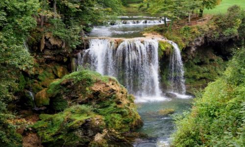 Zdjecie CHORWACJA / rodkowa Chorwacja / Slunij-Rastoke; skansen mynw wodnych / ten - najwikszy...