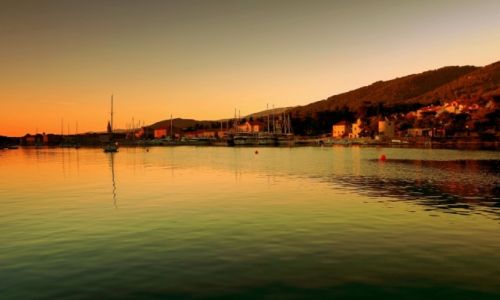 Zdjęcie CHORWACJA / Hvar / Stari Grad / Złota godzina nad miastem
