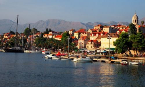 Zdjecie CHORWACJA / Dalmacja poudniowa / Cavtat - port / Cavtat pnym popoudniem...